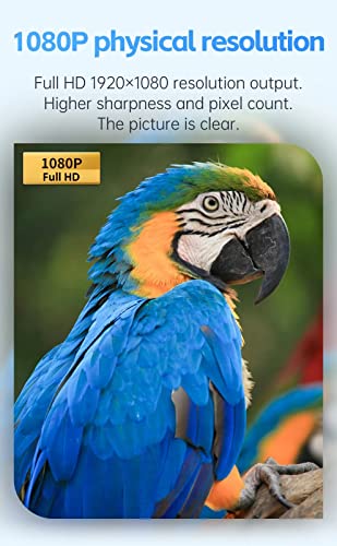 Image of TOPTRO Full HD Projector, TOPTRO X8 Android 9.0 Projector for Home 4K Support 6,900 Lumens WiFi Bluetooth Built in Apps Wireless Display, HDMI, USB, Remote Mini Projector for Home Cinema 4K Projector