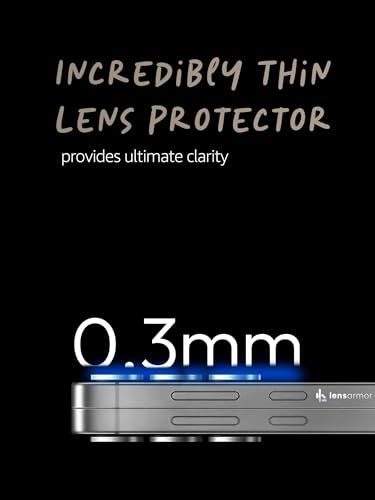 Image of Lensarmor Compatible with Samsung Galaxy S25 Ultra Titanium Black Camera Lens Protector (2-Pack) - Premium 9H Tempered Glass, Military-Grade Anti-Scratch, Alignment Frame for Effortless Installation