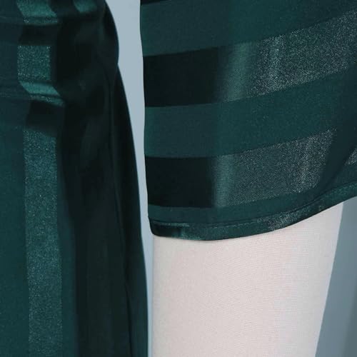 Generic Kurta Men Long Sleeve V Neck Muslim Robe Kaftan Thobe with Pockets4