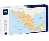 Mapa de México Lais Puzzle Mapa de México 2000 Piezas