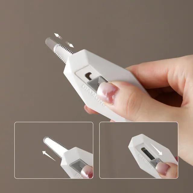 Image of Magnetic Box Cutters,box opener, utility safe mini courier Cutter,cutting supplies, package dismantling artifact,envelope slitter, anti-cutting hand-cut paper wallpaper, blade Automatic rebound