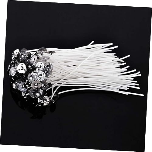 Mechas de algodón cerasadas para velas 100 pcs miniatura 3