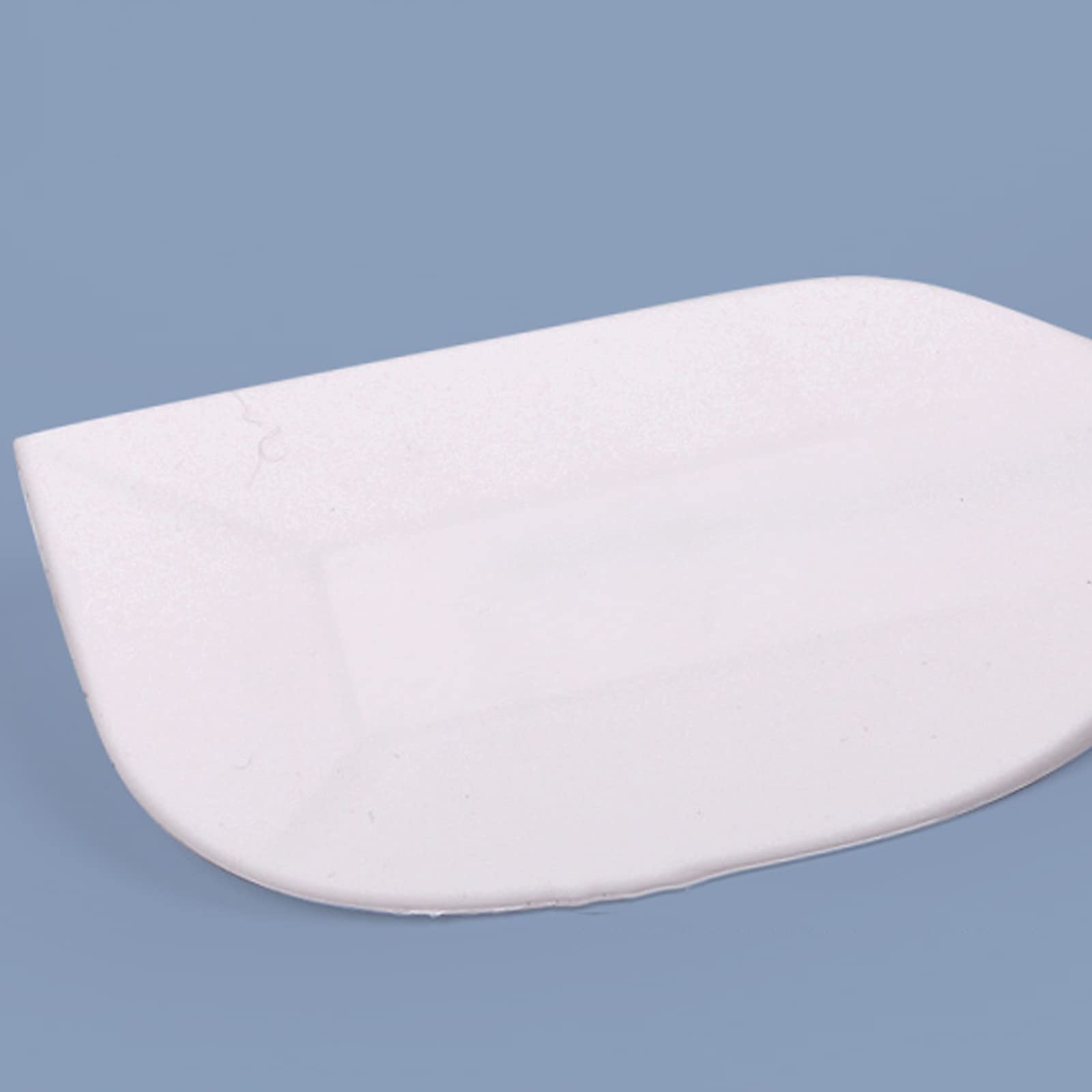 Teigschaber Weiße Backspatel-Silikon-integrierte Creme-Spatel-Hochtemperatur-Kuchen-Deko-Spatel-Mischschaber mit hängendem Loch (3 Stück) Spatel