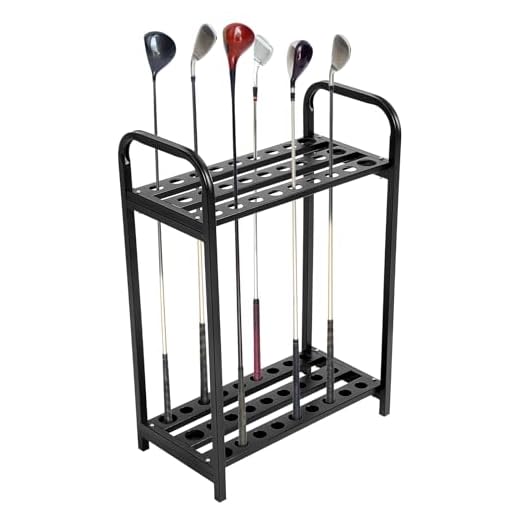 Metal Golf Club Organizer Stand