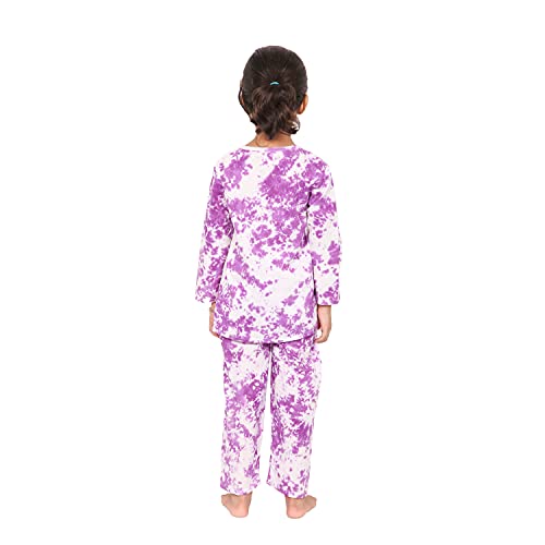 Image of Cotton Night Suit for Boys & Girls | Kids Pajama Set | Baby Girls Top-Pant Set | Kids Dress