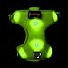 Light Up Dog Harness - No Pull LED Dog Harness, Rechargeable LED Dog Vest, Glow in The Dark Pet Vest Harness Lights for Dog Walking (Green, Large)