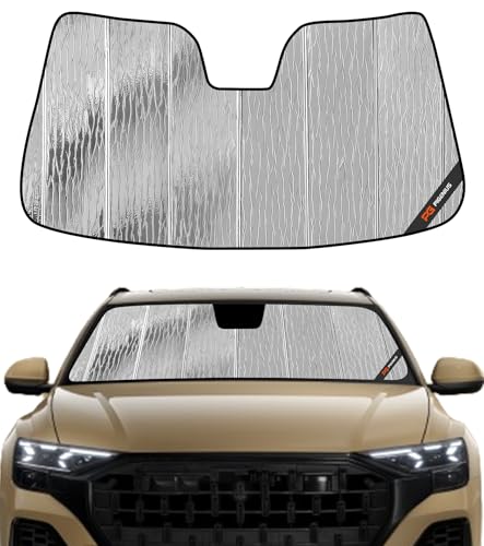 Pigenius Windshield Sunshade for Audi Q8 2019-2026, SQ8/RS Q8 2020-2026 Front Window Shade...