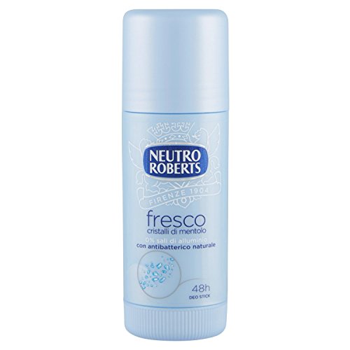 Neutro Roberts:"Crystal Fresco" Fresh Deodorant 1.35 Fluid Ounces (40ml) Deo Stick [ Italian Import ]