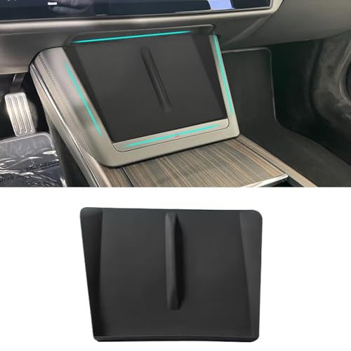 Yumzeco Compatible with 2021-2025 Tesla Model S Model X Wireless Charging Mat Silicone Mat Center Console Charger Pad Fit for 2021 2022 2023 2024 2025 Tesla S X Accessories