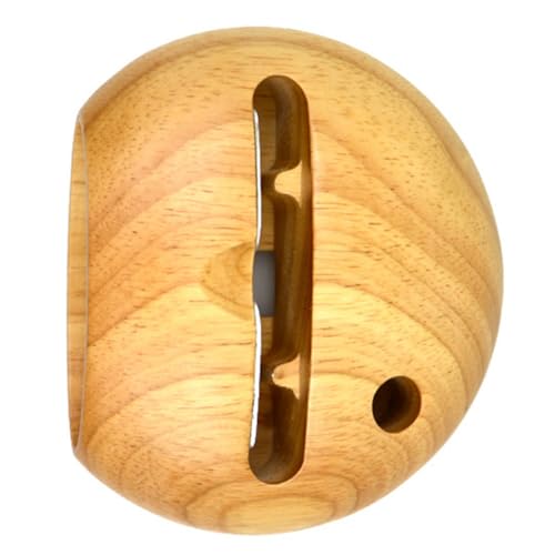 Soporte de madera para teléfono con amplificador acústico natural y decoración de escritorio GRIRIW