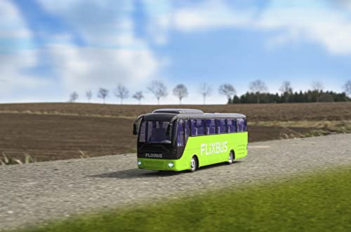 Carson 500907342 FlixBus 2.4GHz - 100% fahrfertig, Spielzeugbus, Spielzeugauto, ferngesteuertes Auto, für Kinder ab 8 Jahren, Fahrzeit ca. 60 min, Bunt