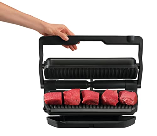 Grill électrique Tefal Optigrill+ GC722 Plaques anti adhésives Grande capacité - vue 6