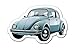 BRISA VW Collection - Volkswagen Refrigerator Office Pinboard Magnets with Beetle Motifs (3-Piece Set/Final/Multicolor)