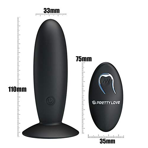 Plug anal télécommandé Pretty Love rechargeable pour s'initier en douceur