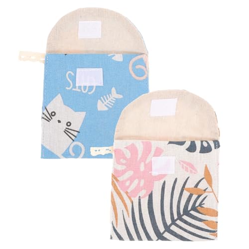 YOSADIER 2�� �q���I�� �Ȗȑf�ނ̌g�їp�����p�i�v�L�����[�|�[�` �W�b�p�[�J���ŕ֗� �����p�T�j�^���[�o�b�O �����p�i�����ۊǂ�