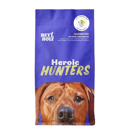 HEY HOLY Trockenfutter für große Hunde
