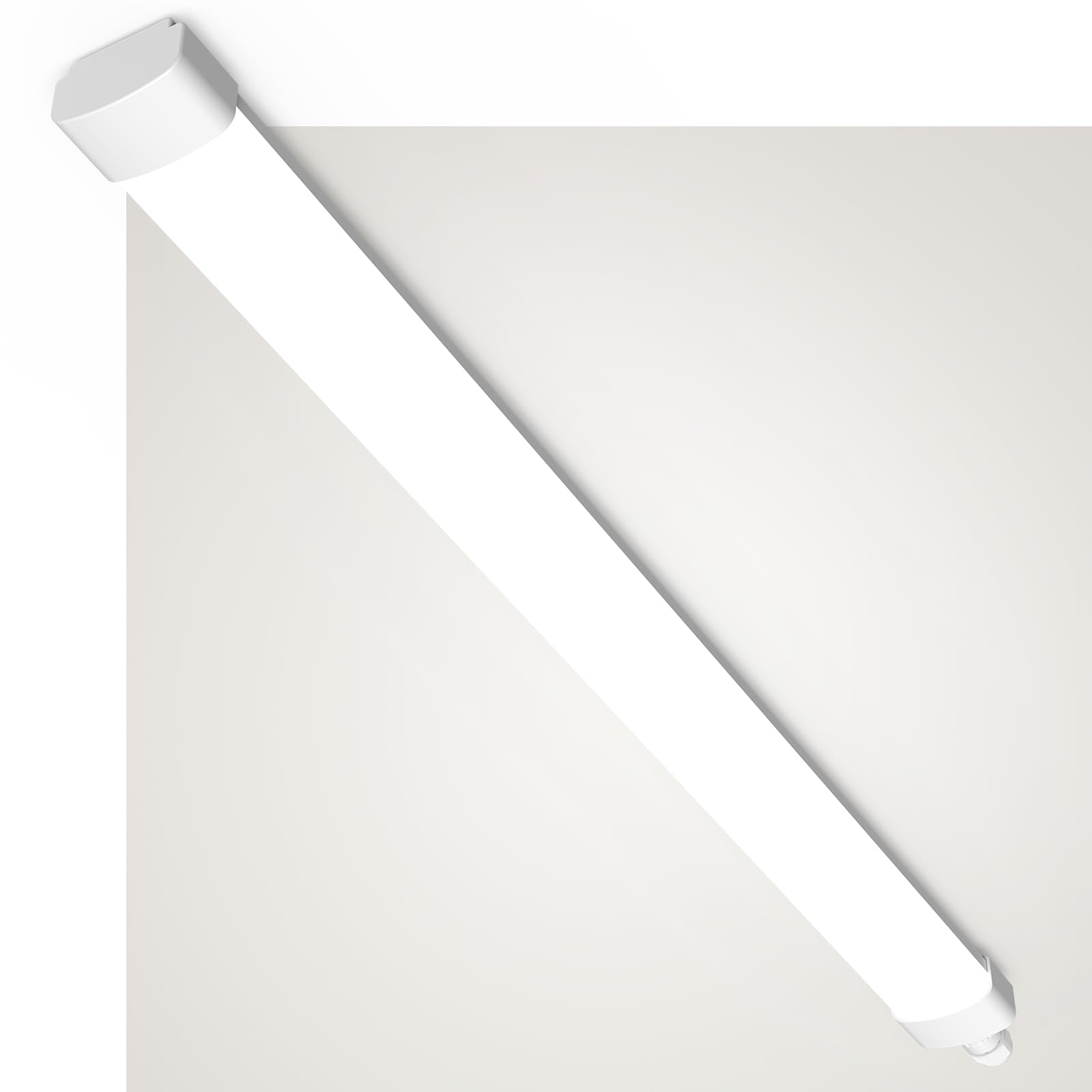 ANTENLICHT LED Feuchtraumleuchte 150CM in Neutralweiß 4000K 45W 5000Lumen, IP65 Wasserdicht Nassraumleuchte Kellerleuchte Feuchtraumlampe für Werkstatt Flur Treppe Garage Abstellraum Keller Büro