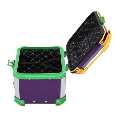 Bauletto per Moto in Lega di Alluminio 45 Litri Resistente Allacqua a Sgancio Rapido con Blocco di Sicurezza Custodia per Bagagliaio Colorata per Attrezzatura