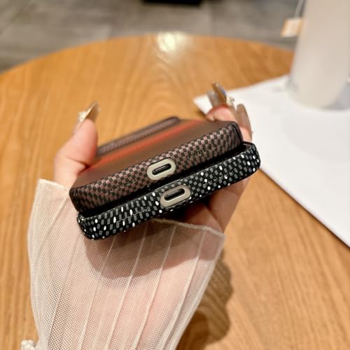 Coque iPhone 16 Pro fibre de carbone rigide magnétique et élégante - 3