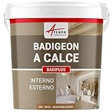 Calce a pennello per muri esterni e interni - BADIPLUS - 5 kg (fino a 25 m²) Roma - Arancione chiaro - ARCANE INDUSTRIES
