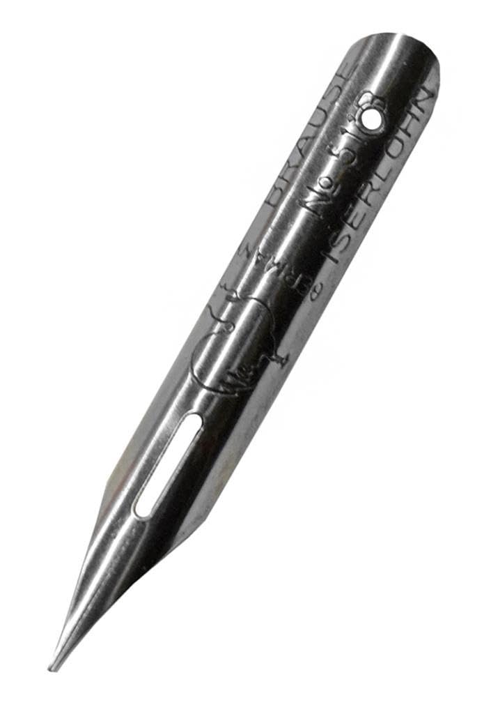 Brause 511B - Plumes de dessin pour porte-plume - Boite de 50 plumes semi-souples pour écriture et dessin - Fabrication Allemande