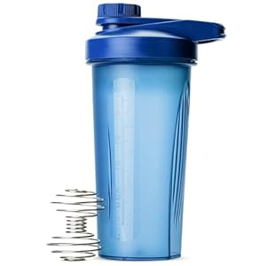 Mr. Pen- Shaker Bottles for Protein Mixes with Twist Cap, 28 oz, Blue Protein Shaker Bottle with Wire Whisk Ball, Mixer Bottle, Protein Shake Bottles, Protein Bottle, Protein Shake Bottle