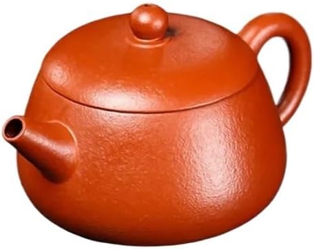 Tea Kettle Pot 180ml Style Purple Clay Tea Set,Handmade Filter Kettle,Household Loose Leaf Tea Steeper Multifunctional Ceramic,Purple Clay Tea Accessories for Infuser