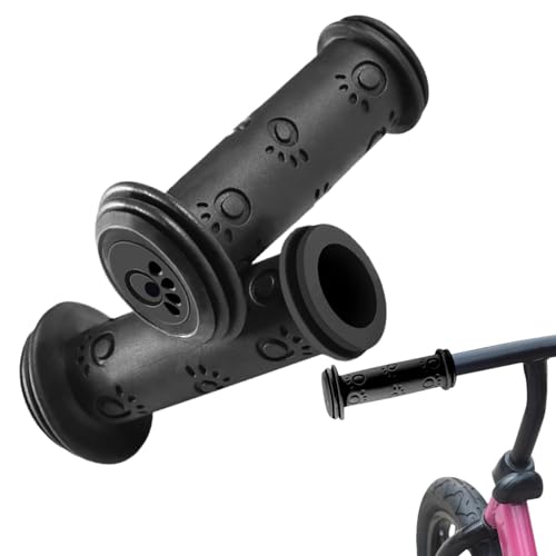 YNPQTDS Empuñaduras de Manillar de Bicicleta, y Antideslizantes, empuñaduras de Mango de Scooter para niños, Cubierta de Mango de Goma Univ-ersal para niños y niñas, Color sólido