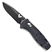 Benchmade Osborne Design Mini-Barrage Knife Drop-Point Blade with AXIS Assist and BK1 Coating, Assisted-opening