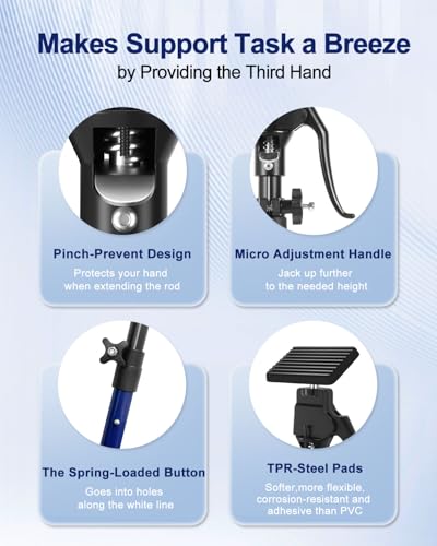 image for XINQIAO Cabinet Jacks for Installing Cabinets, Third Hand Tool Support