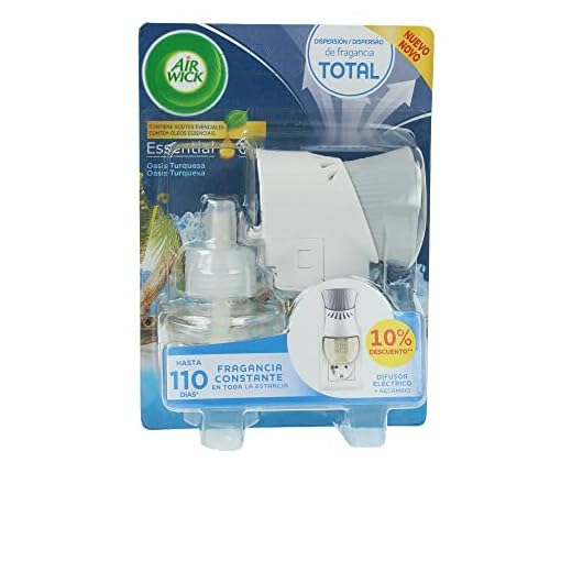 Air Wick Ambientador Eléctrico Completo Life Scents Oasis Turquesa 10%
