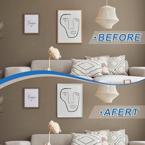 Moldura de pared autoadhesiva para tapar imperfecciones de pintura en techos y ventanas 6
