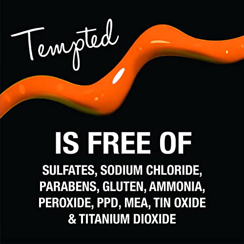 Pure Blends Tempted Orange Color Depositing Conditioner | Semi Permanent | Maintain Vivid Tones | For Color Treated Hair | Keratin Infused & Cruelty Free | Sulfate, Sodium Chloride, Ppd & Paraben Free #TOP7