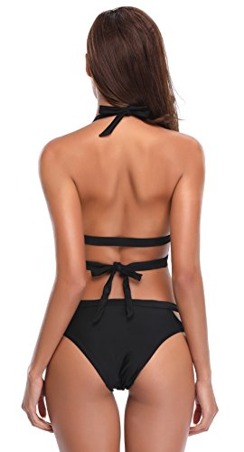 SHEKINI-Damen-Bikini-Set-Niedriger-Kragen-Cutout-Verstellbar-Bikinioberteil-Sexy-Zweiteiliger-Badeanzugmit-Niedrige-Taille-Triangel-Bikinihose