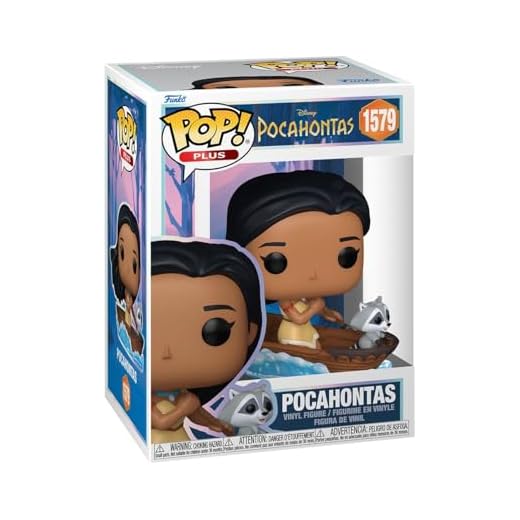 Funko Pop! Plus: Pocahontas 30th - Pocahontas- Figura de Vinilo Coleccionable - Idea de Regalo - Mercancia Oficial - Juguetes para Niños y Adultos - Movies Fans - Muñeco para Coleccionistas