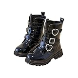 ÉLÉGANTES ET POLYVALENTES : Nos bottes habillées pour fille sont conçues en cuir et en bottines pour un ajustement élégant et fonctionnel. Portées de manière formelle ou décontractée, elles sont parfaites pour de nombreuses occasions, des jeux décontractés aux événements officiels.