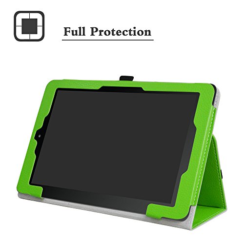 Rca 10 Viking/Ii Pro/Cambio W101 V2 Case,Liushan Pu Leather Slim Folding Stand Cover For 10.1" Rca 10 Viking Pro/Viking Ii Pro/Cambio W101 V2 Tablet,Green #TOP1