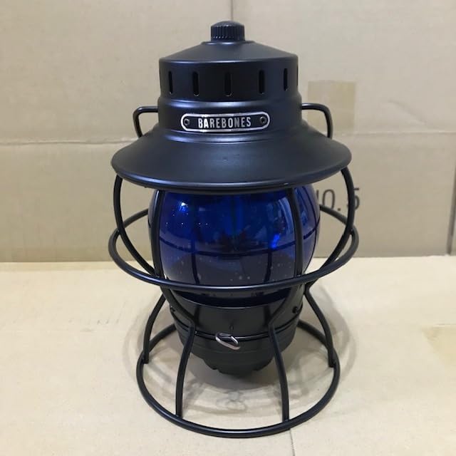 【ラスト1個】ベアボーンズ レイルロードランタン カスタム ブルー Amazon.co.jp: 個 ベアボーンズ LED レイルロードランタン