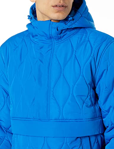 Image of Amazon Essentials Mens Anorak Hooded Quarter-Zip Puffer Coat