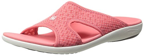 Spenco Women's Breeze Slide Sandal, Watermelon, 6 M US