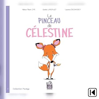 Page de couverture de Le pinceau de C&eacute;lestine