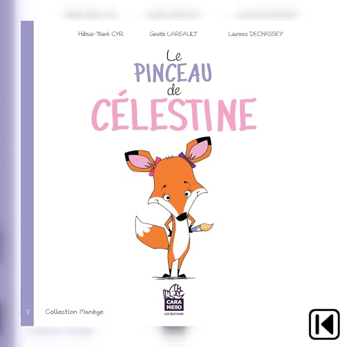 『Le pinceau de C&eacute;lestine』のカバーアート