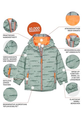 Veste de pluie imperméable bébé Fios 25 Killtec capuche fonctionnelle - 5