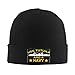 LEILEIflag USS Tutuila ARG-4 Beanie Cap Knit Skull Caps Winter Warm Pullover Cap Black
