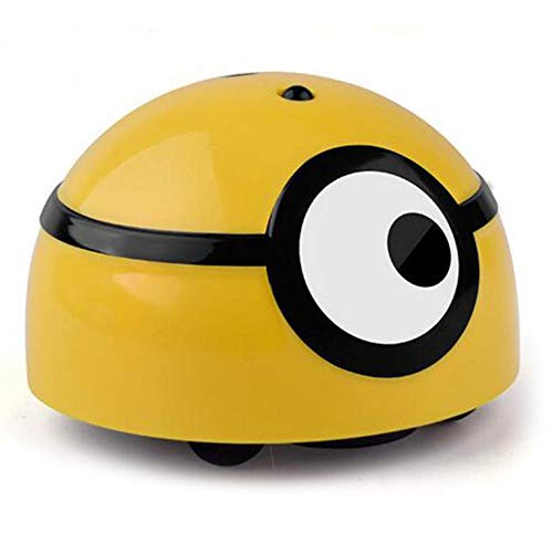 RKGD Minion de Course à Induction Infrarouge Intelligent électronique avec Son LED évasion Interactive Enfants Chat Chien Enfants Jouets Accessoires pour Animaux de Compagnie-Pas de télécommande
