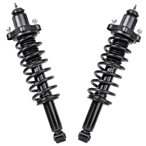 Image of Detroit Axle - 4WD 6pc Suspension Kit for Jeep 2012-2016 Patriot [Sport] 4 Front and Rear Struts with Coil Spring 2 Front Sway Bar End Links 2013 2014 2015 Replacement