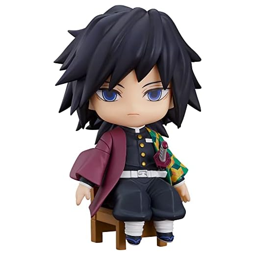 Good Smile Demon Slayer: Kimetsu no Yaiba: Giyu Tomioka Nendoroid Swacchao! Figura de acción, Multicolor