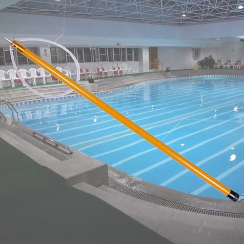 Poste salvavidas retráctil de fibra de vidrio para rescate rápido en el agua
