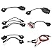 Produktbild Auto Diagnose Kabel , Fydun 8 Stücke OBD2 Schnittstelle Auto Diagnose Tool Kabel Diagnoseadapterkabel für Delphi ds150e