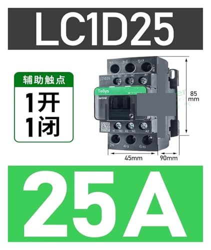 Contacteur AC LC1D25 tripolaire résistant aux pannes de commande 24V - 3